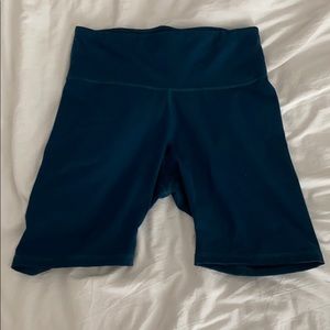 Old Navy Active Turquoise Biker Shorts